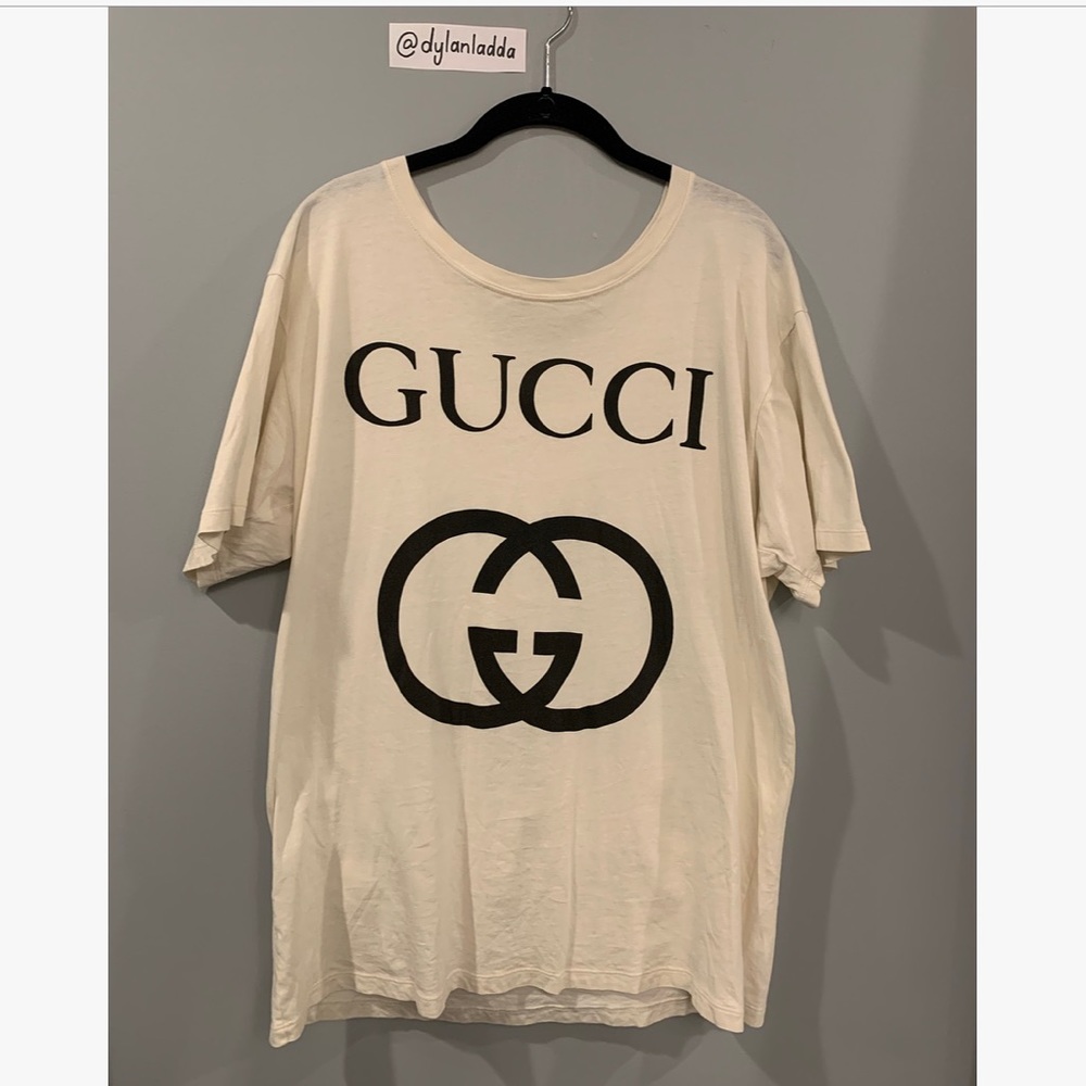 Gucci Oversize T-shirt with Interlocking G